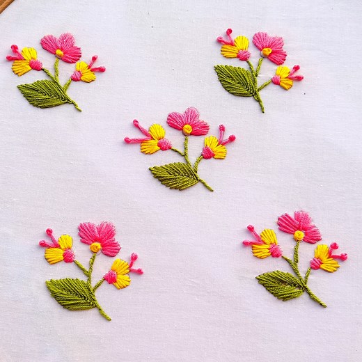 328K views · 3.7K reactions | Simpley so elegant all over dresses design /basic hand embrodiery design for dresses | Secret Hand Stitch | Facebook