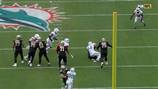 Chop Robinson swarms into Saints backfield to sack Tyler Shough
