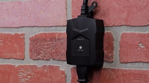 UltraPro Outdoor Outlet Timer - Dusk-to-Dawn Sensor, Single Outlet Light Automation, Weather-Resistant, Seasonal Landscape Timer, Black, 1 Pack