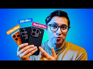 Galaxy S25 Ultra vs iPhone 17 Pro Max vs OPPO Find X9 Pro | Camera Comparison