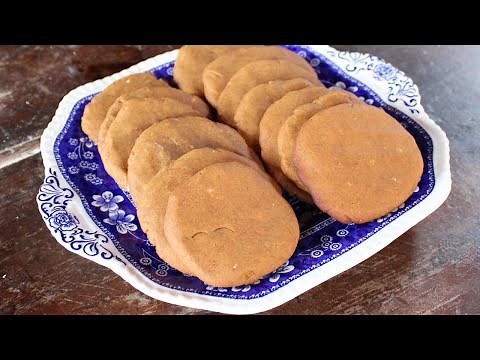 Cookies from 1803 |Ginger Cakes| Low Sugar Gingerbread Cookies