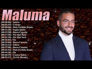 Maluma Todos Sus Éxitos Reggaetón Latino y Pop Urbano Playlist Exclusiva Actualizada 2026 Mix