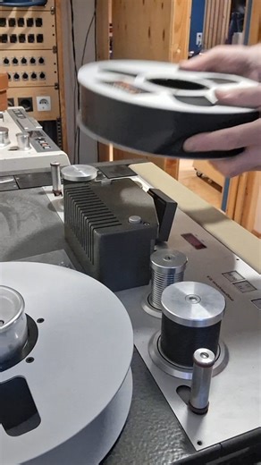 @wyclefjean doin' his thaing!! Erasing the tape before we go into a session tracking some sweet drums to some sweeeeet songs! Also demagging the tape machine heads and (not shown!) cleaning them... More about this session tomorrow, I gotta sleep... . . . . . . . . . . #analogstudio #analogtape #bulkeraser #studiosiloiceland #drums #tapejustsmellsbetter | Atomic Analog