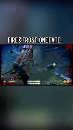 KRATOS ends Grendel of the Ashes and Frost ⚔️ #shorts #godofwar