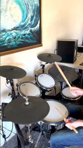 Giving drum fills some space on a Roland TD-27 KV2 V-Drum kit.