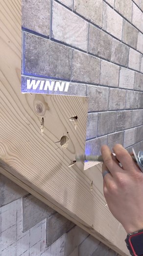 2.5M views · 3.5K reactions | Securing our LED stringer to the wall! #remodel #construction #homerenovation #realestate #design #entrepreneur #interiordesign #hardwork #woodworking #renovation #homedecor #tools #diy #carpentry #work #homemade #engineering #tilework #carpenter | WINNI | Facebook