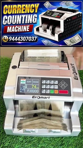 Currency Counting Machine || 9444307037 ✨ #currency #countingmachine #shorts