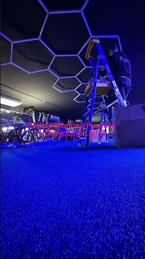 RGB Honeycomb Garage Lamp: Versatile Lighting for Every Space | Contation LED​