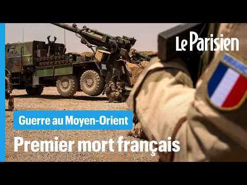 A French soldier killed in Iraq after a drone strike
