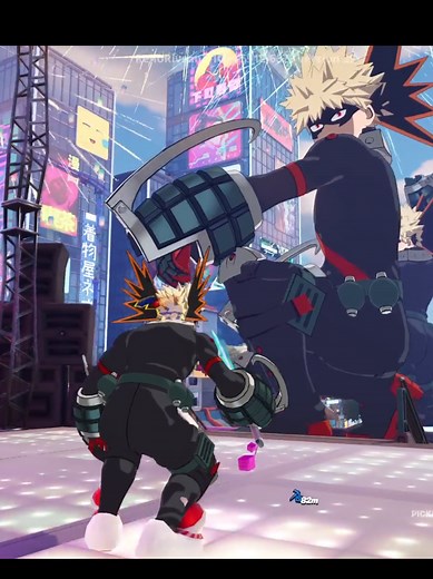 Deku and Bakugou Dance Compilation in Fortnite