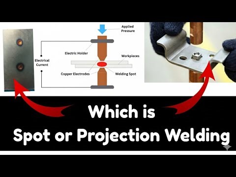 Difference Between Spot Welding & Projection Welding | Stud and Nut Weld | Resistance Welding Type