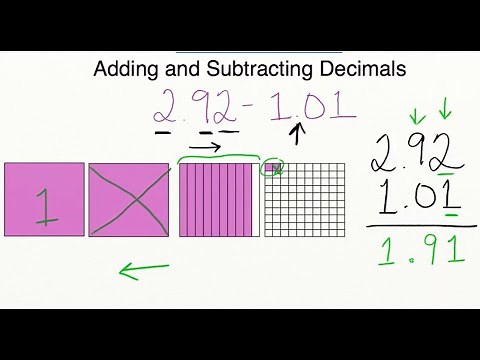 Adding and Subtracting Decimals Made Easy | AdaptedMind Math Lesson