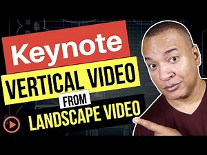 I DID IT! Turn YouTube Videos into VERTICAL Videos with Keynote!