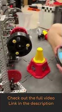 How to Get Pins off of the Ground #override #robot #robotics #vrc #vexrobotics #vexrobot #recf #vex