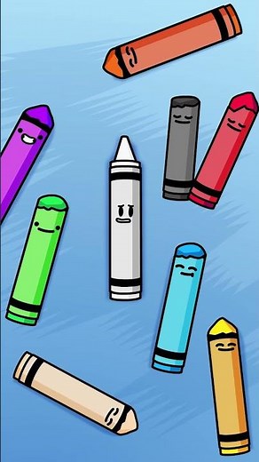 The White Crayon (Original Animation Meme) #shorts