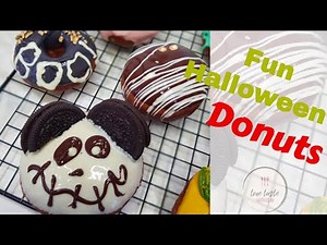 Fun Halloween Donuts _ Pastries_ TASTE WITH ELIN