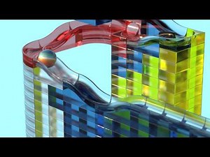 3D Marble Run – Glass Maze Descent!