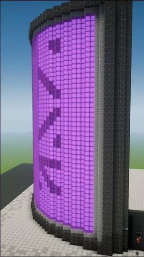 Futuristic building | Minecraft timelapse #23 #minecraft #scifi #cyberpunk