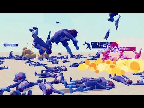 SAITAMA INFINITY vs 200 EVERY UNIT - TABS | Totally Accurate Battle Simulator - 1