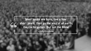 Today is Billy Graham's 99th birthday! He once said, “Most books are born, live a few short years, then go the way of all earth; they’re forgotten. But not the Bible!” You can see a Bible Billy Graham kept for his own personal use on display in the “Bible in America” exhibit, when Museum of the Bible opens later this month in Washington, D.C. | Museum of the Bible