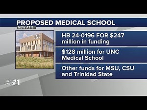 Proposed medical school at the University of Northern Colorado