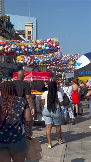 2.6K views · 33 reactions | The boardwalk was filled with excitement as 5000 beach balls dropped just an hour ago for Resorts Casino’s 46th anniversary!  What a spectacular viewing! #ShoreLocal #AnnualBallDrop @resortscasino | Shore Local Newsmagazine | Facebook