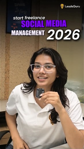 LeadsGuru | India’s Best Ed-Tech Platform on Instagram: "Starting freelance social media management in 2026 doesn’t need too many tools — it needs the right ones. AI has completely changed how content is created. What once took hours can now be done in minutes, even without design or writing experience. If you’re serious about starting freelancing, these tools will come back to you again and again. Save this reel. Follow @leadsguru.in for smart SMM and AI tips. 🚀 #leadsguru #learnwithleadsguru 