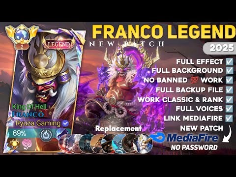 Script Franco Legend - King Of Hell No Password | Full Effect Voice | Patch Terbaru