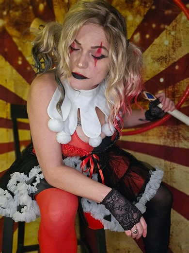 Harley F**king Quinn ❤️🖤 #harleyquinncosplay #harleyquinn | Harley Quinn Cosplay