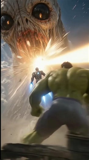♥️Avengers ♥️😎💪🏾Iron man & Hulk 💚 #shortvideo #funny #youtubeshorts #shorts #comedy