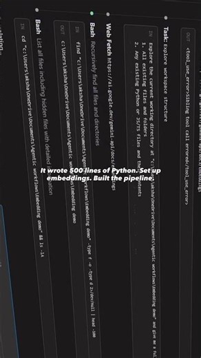 WATCH CLAUDE CODE BUILD A RAG SYSTEM