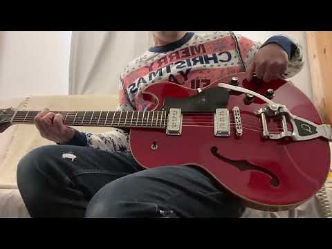 1999 DeArmond Starfire Special by Guild Transparent Red Hollowbody w Vibrato USA 2K Pickups Korea