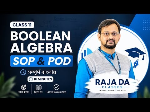 Class 11 Computer Applications: Master SOP and POS in 15 Minutes! | Boolean Algebra⁠