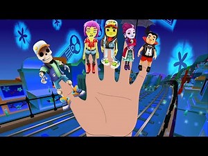 Subway Surfers Halloween Finger Family Song - Subway Surfs Finger Family Nursery Rhymes