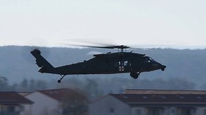 45 reactions | A Medevac UH-60 Black Hawk helicopter from the 10th Combat Aviation Brigade, 10th Mountain Division's assigned to Fort Drum, New York flight over the Katterbach Army Airfield in Bavaria, Germany, March 27, 2017. Video by Eugen Warkentin | Military Videos | Facebook