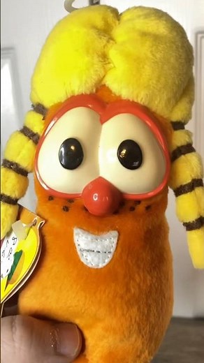 Rare 90s Veggie Tales Plush (Thrift Store Find) 🥕