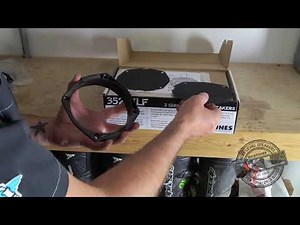 Hogtunes 352-XLF Speaker Install in Street Glide