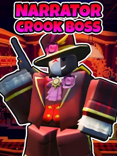 Narrator Crook Boss Showcase🎤 | TDS #tds