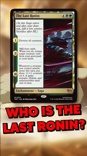 🐢WHO IS THE LAST RONIN?! 🐢