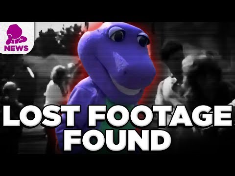 Lost Barney Footage Just Leaked… | The NewsDesk