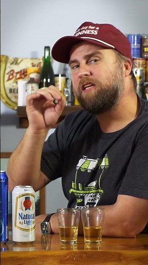 Michelob ULTRA vs Natural Light - are they the same beer? #beer #beerreview #beertalk #beerreviews