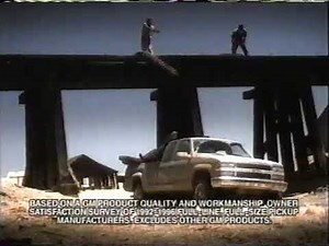 Chevy (1998) Television Commercial - Like A Rock