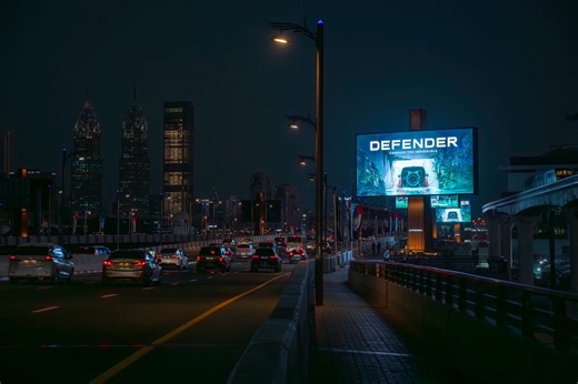JLR's Defender launches DOOH campaign on Hypermedia's The Royals - Campaign Middle East