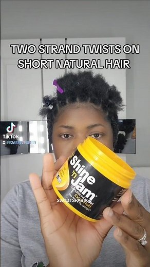 🌱TWO STRAND TWISTS ON SHORT NATURAL HAIR🌱