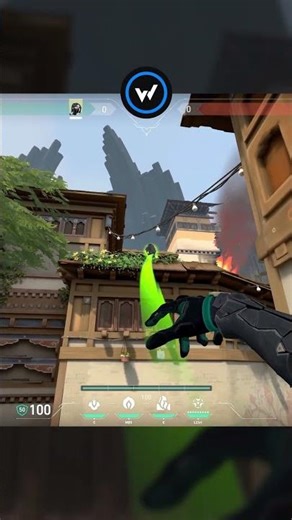 A Link Smoke Orb with Viper as Attacker on Haven #valorant #valorantclips #valoranthighlights