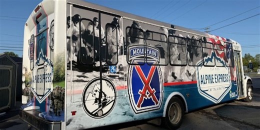 Alpine Express gives Fort Drum access to free bus service