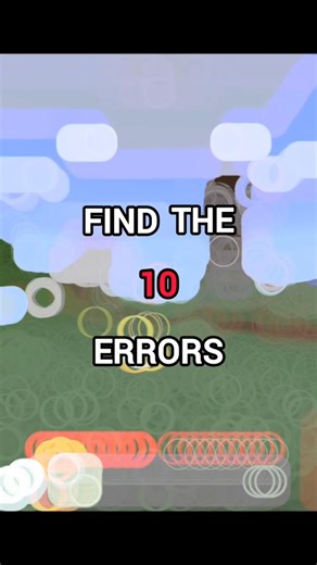 FIND THE 10 ERRORS #minecraft #gaming #minecraftgameplay #shorts