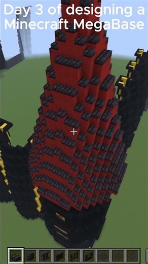 Designing a Minecraft Mega Base Day 3