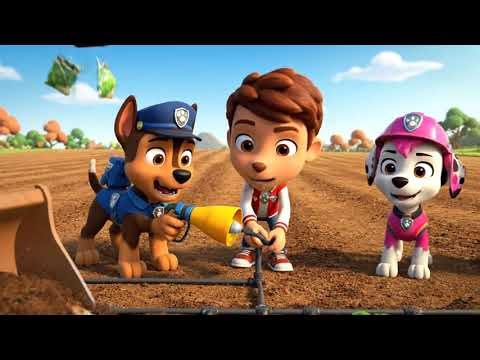 PAW Patrol's BIGGEST Farm Mission Yet! Giant Vegetable Garden | Teamwork Adventure