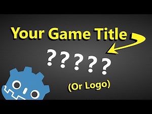 How to Make a Title/Logo Screen for Your Game - Godot Tutorial - Now You Know Too